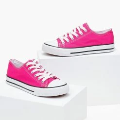 Κουπόνι 🧨 The Fashion Project 👟 Sneakers πάνινα Basic με κορδόνια - Φούξια ⭐ 11 Κουπόνι 🧨 The Fashion Project 👟 Sneakers πάνινα Basic με κορδόνια - Φούξια ⭐ -Sneakers Κατάστημα sneakers panina basic me kordonia 100863 x93b