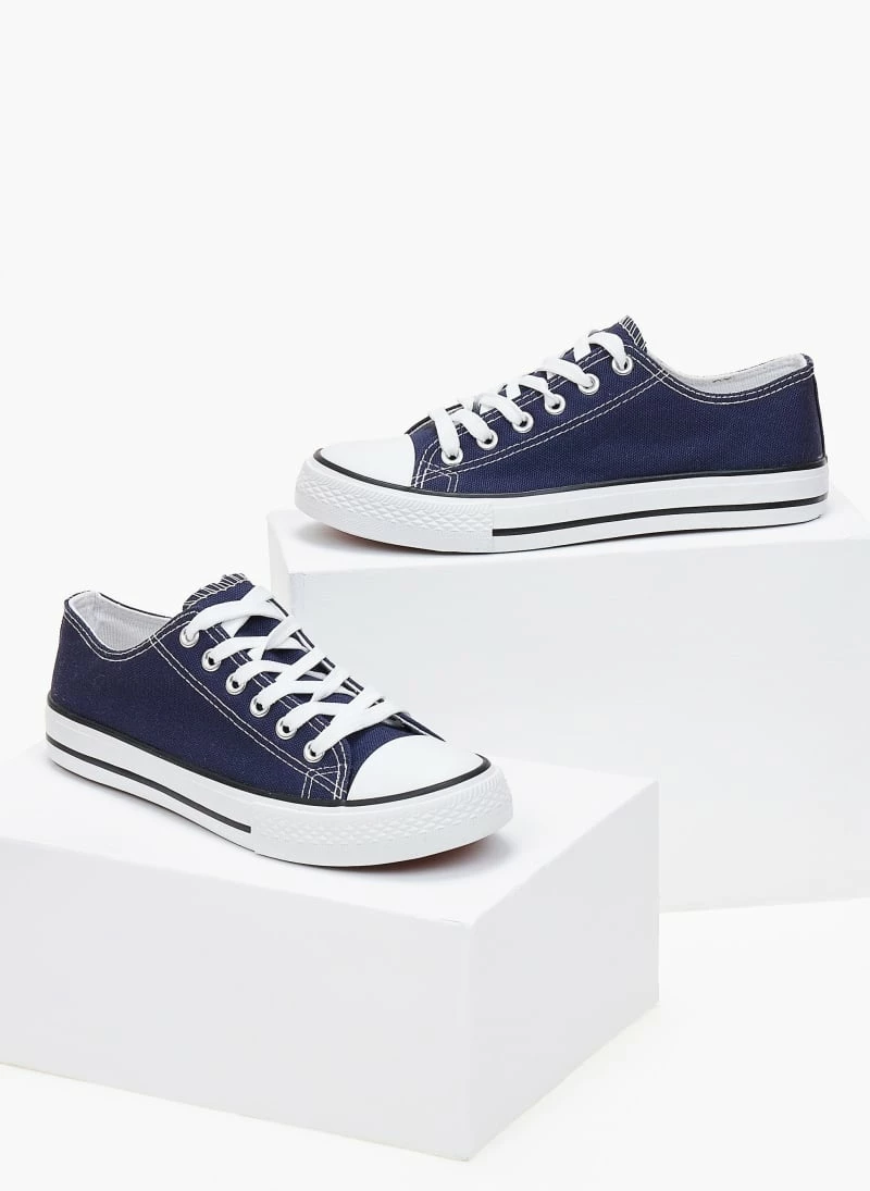 Προϋπολογισμός 🔥 The Fashion Project 👟 Sneakers πάνινα Basic με κορδόνια - Μπλε 🎉 7 Προϋπολογισμός 🔥 The Fashion Project 👟 Sneakers πάνινα Basic με κορδόνια - Μπλε 🎉 - Image 5