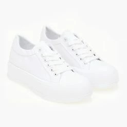 Εξοδος 😍 The Fashion Project 👟 Sneakers πάνινα με διπλή σόλα - Λευκό 🔥 14 Εξοδος 😍 The Fashion Project 👟 Sneakers πάνινα με διπλή σόλα - Λευκό 🔥 -Sneakers Κατάστημα sneakers panina me dipli sola 99915 acwn