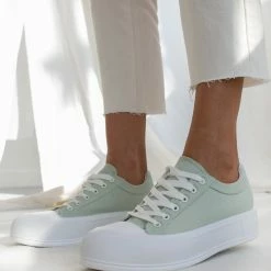 Εξοδος ❤️ The Fashion Project 👟 Sneakers πάνινα με διπλή σόλα - Βεραμάν 🎁 12 Εξοδος ❤️ The Fashion Project 👟 Sneakers πάνινα με διπλή σόλα - Βεραμάν 🎁 -Sneakers Κατάστημα sneakers panina me dipli sola 99918 ad8x