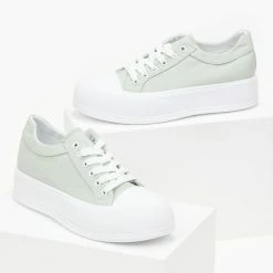 Εξοδος ❤️ The Fashion Project 👟 Sneakers πάνινα με διπλή σόλα - Βεραμάν 🎁 13 Εξοδος ❤️ The Fashion Project 👟 Sneakers πάνινα με διπλή σόλα - Βεραμάν 🎁 -Sneakers Κατάστημα sneakers panina me dipli sola 99918 zugx