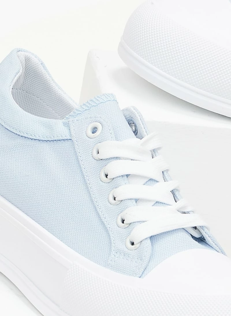 Αγορά ✔️ The Fashion Project 👟 Sneakers πάνινα με διπλή σόλα - Γαλάζιο 🎉 8 Αγορά ✔️ The Fashion Project 👟 Sneakers πάνινα με διπλή σόλα - Γαλάζιο 🎉 - Image 6