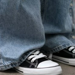 Αγορά 😀 The Fashion Project 👟 Sneakers πάνινα με κορδόνια - Μαύρο ⭐ -Sneakers Κατάστημα sneakers panina me kordonia 105984 yzlr