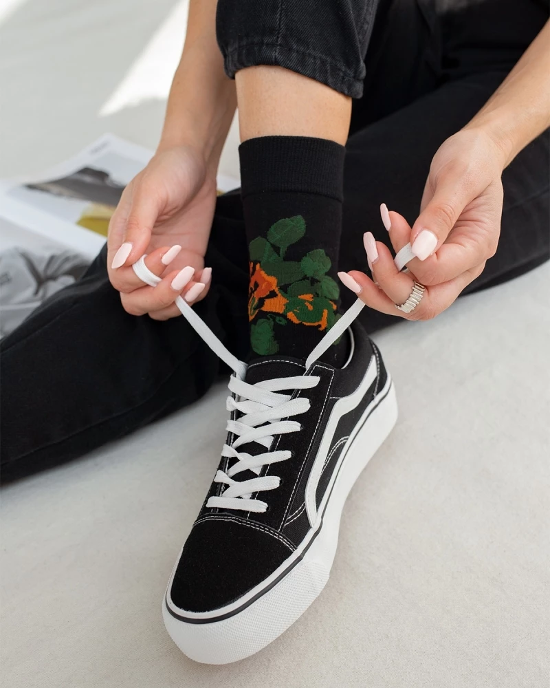 Ολοκαίνουργιο 🛒 The Fashion Project 👟 Sneakers πάνινα με Flatform σόλα - Μαύρο 🔔 6 Ολοκαίνουργιο 🛒 The Fashion Project 👟 Sneakers πάνινα με Flatform σόλα - Μαύρο 🔔 - Image 4