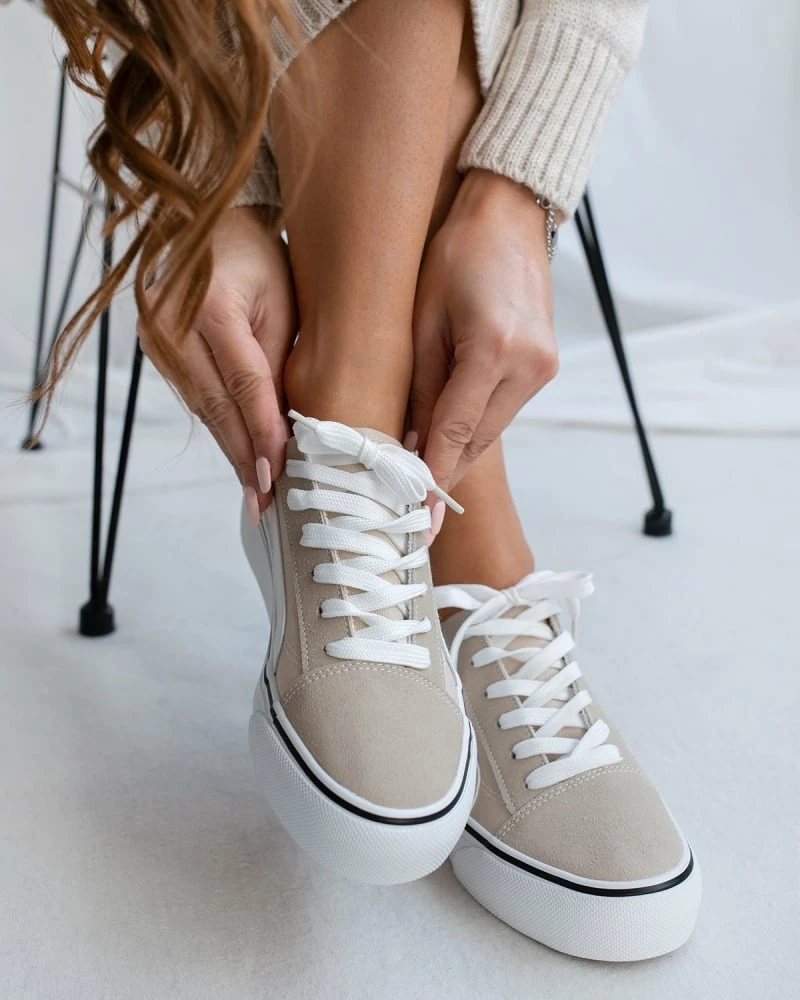 Καλύτερες κριτικές για 🎉 The Fashion Project 👟 Sneakers πάνινα με Flatform σόλα - Μπεζ 🌟 9 Καλύτερες κριτικές για 🎉 The Fashion Project 👟 Sneakers πάνινα με Flatform σόλα - Μπεζ 🌟 - Image 7