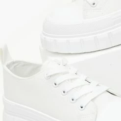 Εξοδος 🛒 The Fashion Project 👟 Sneakers πάνινα με σχέδιο στη σόλα - Λευκό 🛒 13 Εξοδος 🛒 The Fashion Project 👟 Sneakers πάνινα με σχέδιο στη σόλα - Λευκό 🛒 -Sneakers Κατάστημα sneakers panina me sxedio sti sola 99774 eew9