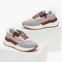 Φτηνός 💯 Xti Footwear 👟 Sneakers σε συνδυασμούς υλικών Xti 140323 - Nude 🌟 -Sneakers Κατάστημα sneakers se sunduasmous ulikwn xti 140323 106524 vji3