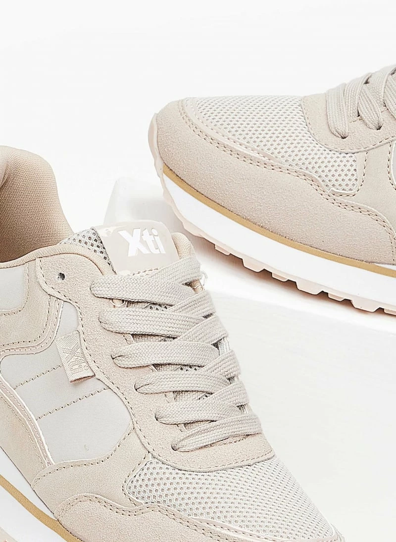Φτηνός 😍 Xti Footwear 👟 Sneakers σε συνδυασμούς υλικών Xti 43848 - Nude 😉 7 Φτηνός 😍 Xti Footwear 👟 Sneakers σε συνδυασμούς υλικών Xti 43848 - Nude 😉 - Image 5