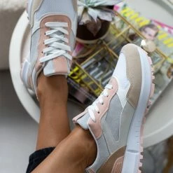 Ολοκαίνουργιο ⭐ The Fashion Project 👟 Sneakers σε συνδυασμούς χρωμάτων - Ροζ 🎁 -Sneakers Κατάστημα sneakers se sunduasmous xrwmatwn 106272 trk6