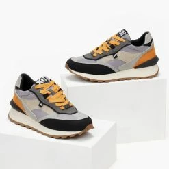 Best Pirce 🧨 Xti Footwear 👟 Sneakers σε συνδυασμούς χρωμάτων Xti 140595 - Γκρι 😀 -Sneakers Κατάστημα sneakers se sunduasmous xrwmatwn xti 140595 107120 fvn9