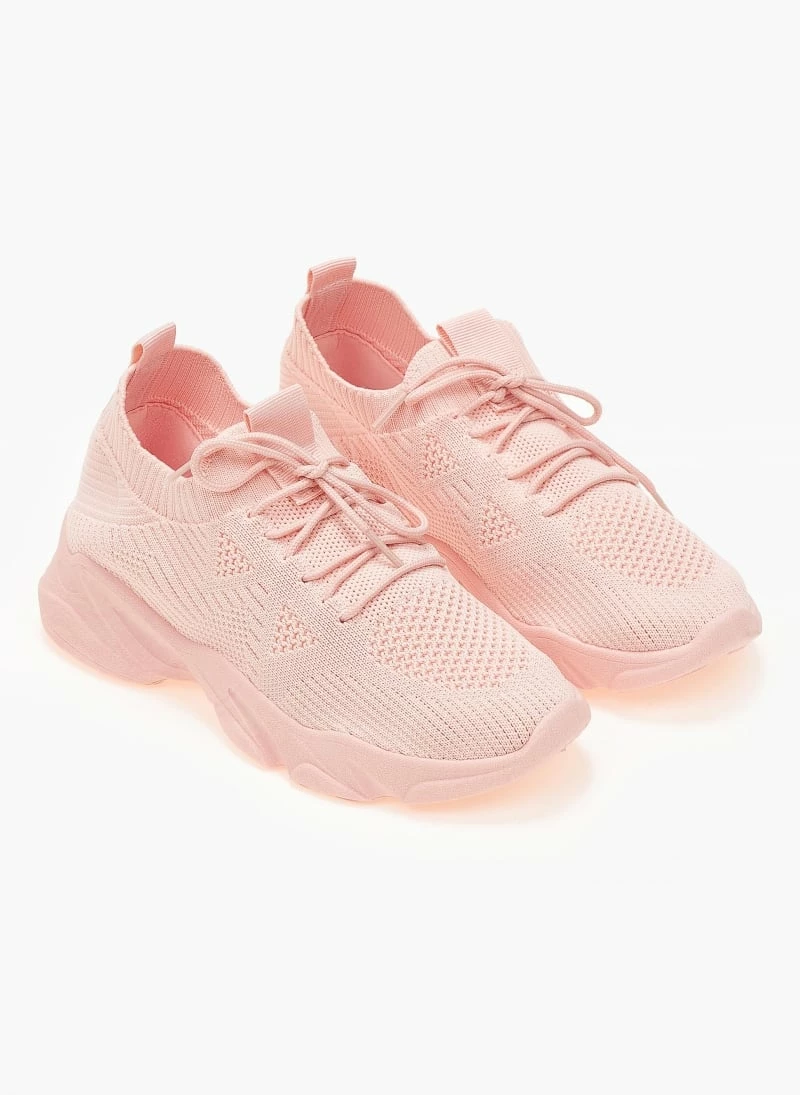 Το φθηνότερο 🔔 The Fashion Project 👟 Sneakers Slip On με πλεκτό σχέδιο - Ροζ ⭐ 7 Το φθηνότερο 🔔 The Fashion Project 👟 Sneakers Slip On με πλεκτό σχέδιο - Ροζ ⭐ - Image 5