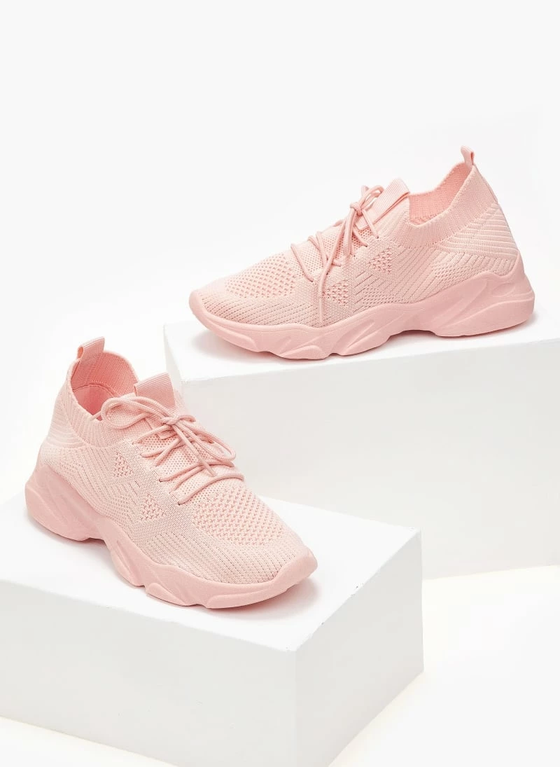 Το φθηνότερο 🔔 The Fashion Project 👟 Sneakers Slip On με πλεκτό σχέδιο - Ροζ ⭐ 8 Το φθηνότερο 🔔 The Fashion Project 👟 Sneakers Slip On με πλεκτό σχέδιο - Ροζ ⭐ - Image 6