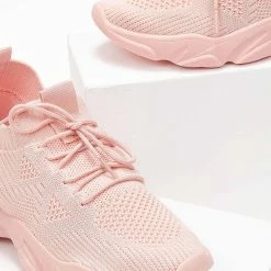 Το φθηνότερο 🔔 The Fashion Project 👟 Sneakers Slip On με πλεκτό σχέδιο - Ροζ ⭐ 11 Το φθηνότερο 🔔 The Fashion Project 👟 Sneakers Slip On με πλεκτό σχέδιο - Ροζ ⭐ -Sneakers Κατάστημα sneakers slilp on me plekto sxedio 101676 w47m