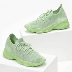 Καλύτερες κριτικές για 💯 The Fashion Project 👟 Sneakers Slip On με πλεκτό σχέδιο - Λαχανί 👏 -Sneakers Κατάστημα sneakers slilp on me plekto sxedio 101679 0rz0