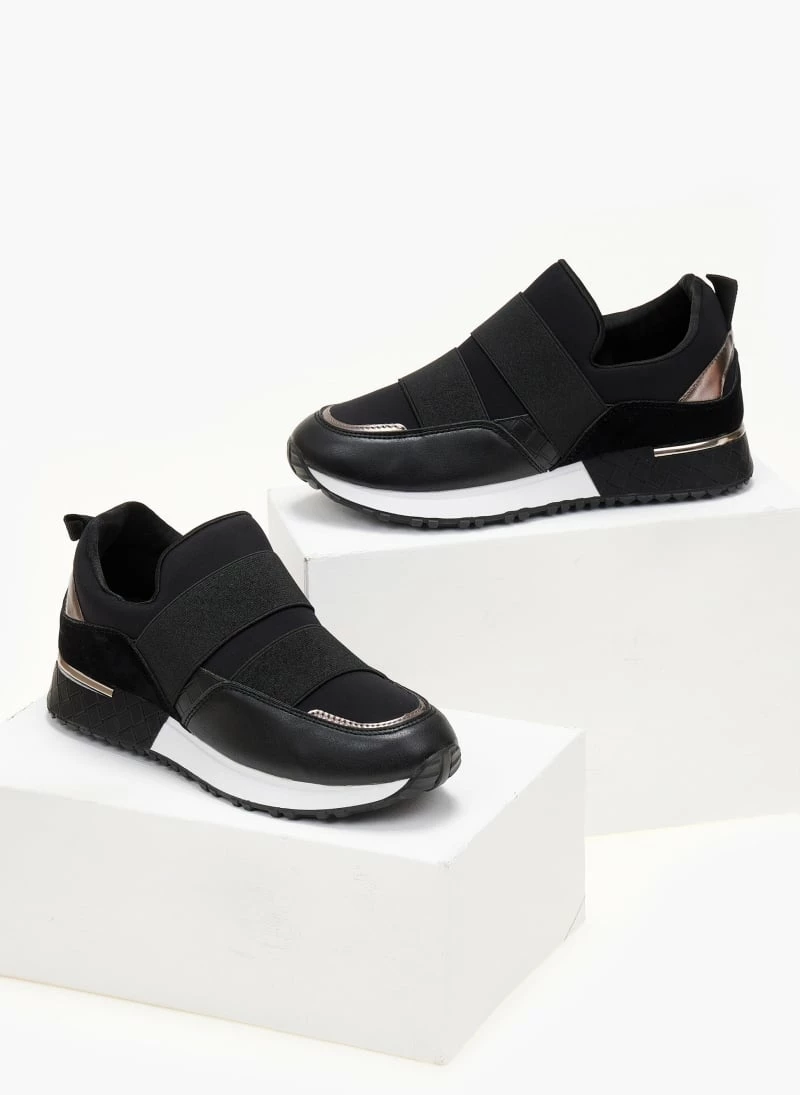 Εξοδος 😉 The Fashion Project 👟 Sneakers Slip On με λάστιχα - Μαύρο 🤩 5 Εξοδος 😉 The Fashion Project 👟 Sneakers Slip On με λάστιχα - Μαύρο 🤩 - Image 3