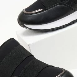 Εξοδος 😉 The Fashion Project 👟 Sneakers Slip On με λάστιχα - Μαύρο 🤩 7 Εξοδος 😉 The Fashion Project 👟 Sneakers Slip On με λάστιχα - Μαύρο 🤩 -Sneakers Κατάστημα sneakers slip on me lastixa 106050 9ru5