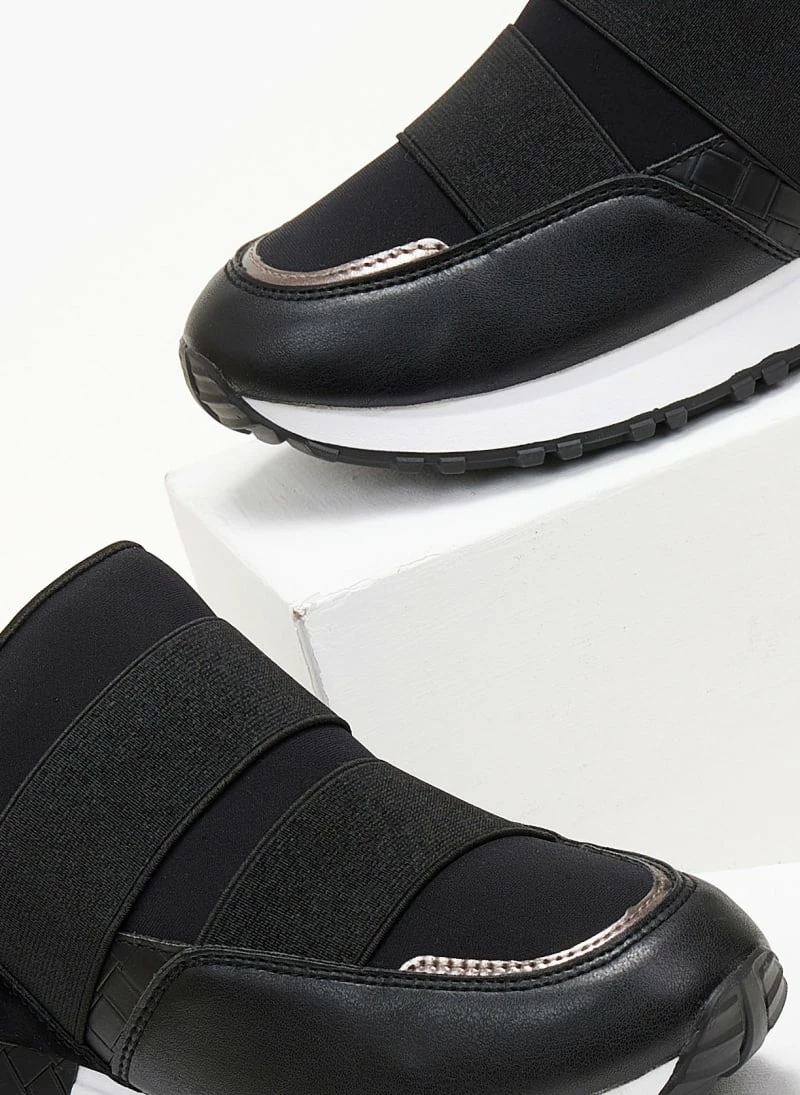 Εξοδος 😉 The Fashion Project 👟 Sneakers Slip On με λάστιχα - Μαύρο 🤩 4 Εξοδος 😉 The Fashion Project 👟 Sneakers Slip On με λάστιχα - Μαύρο 🤩 - Image 2