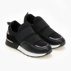 Εξοδος 😉 The Fashion Project 👟 Sneakers Slip On με λάστιχα - Μαύρο 🤩 9 Εξοδος 😉 The Fashion Project 👟 Sneakers Slip On με λάστιχα - Μαύρο 🤩 -Sneakers Κατάστημα sneakers slip on me lastixa 106050 o1r1