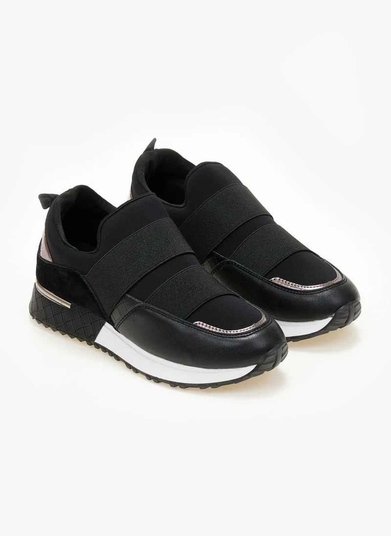 Εξοδος 😉 The Fashion Project 👟 Sneakers Slip On με λάστιχα - Μαύρο 🤩 6 Εξοδος 😉 The Fashion Project 👟 Sneakers Slip On με λάστιχα - Μαύρο 🤩 - Image 4