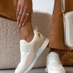 Συμφωνίες ⌛ The Fashion Project 👟 Sneakers Slip On με λάστιχα - Μπεζ ✨ -Sneakers Κατάστημα sneakers slip on me lastixa 106051 uphc