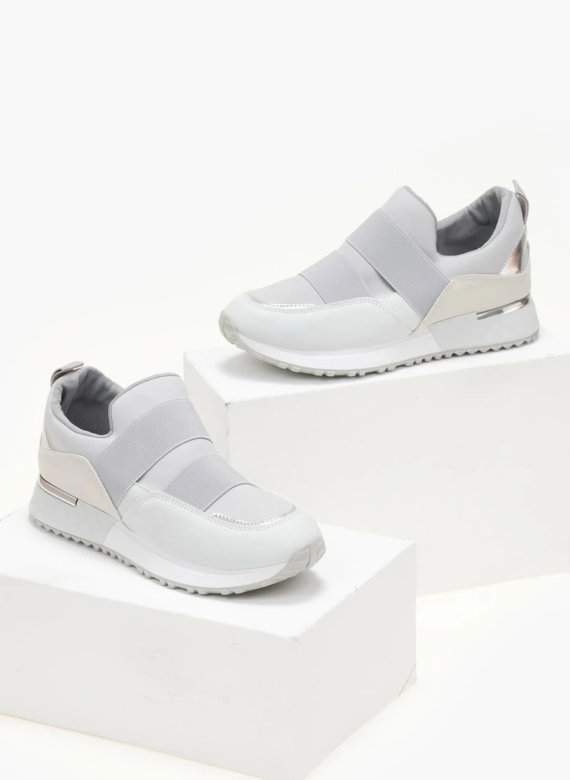 Καλύτερη πώληση ⭐ The Fashion Project 👟 Sneakers Slip On με λάστιχα - Γκρι 🧨 5 Καλύτερη πώληση ⭐ The Fashion Project 👟 Sneakers Slip On με λάστιχα - Γκρι 🧨 - Image 3