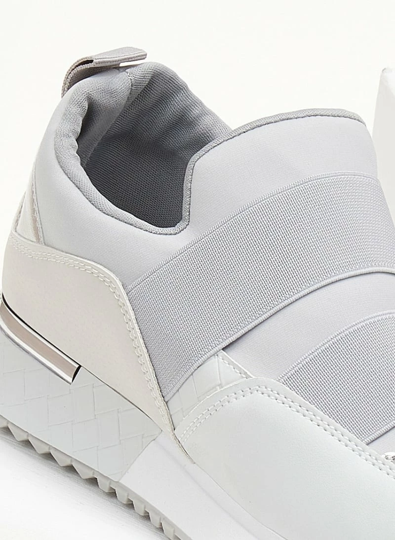 Καλύτερη πώληση ⭐ The Fashion Project 👟 Sneakers Slip On με λάστιχα - Γκρι 🧨 4 Καλύτερη πώληση ⭐ The Fashion Project 👟 Sneakers Slip On με λάστιχα - Γκρι 🧨 - Image 2