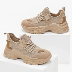 Best Pirce ⌛ The Fashion Project 👟 Sneakers Slip On με Suede λεπτομέρειες - Πούρο 🎉 -Sneakers Κατάστημα sneakers slip on me suede leptomereies 102037 b3i5