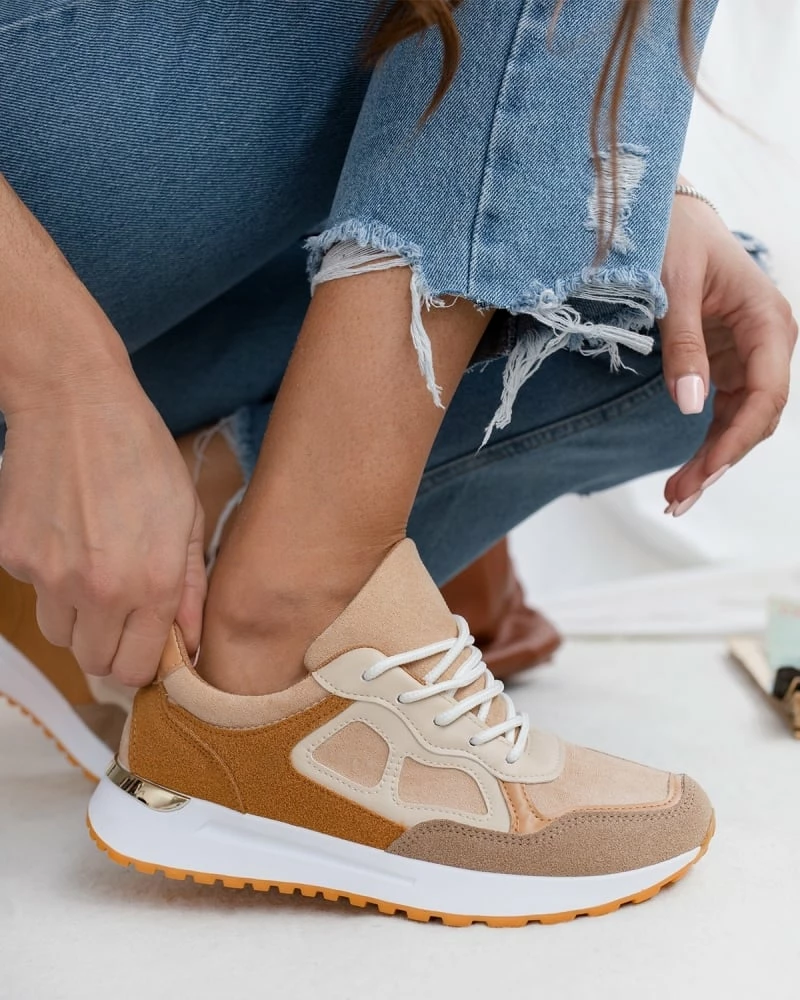 ΧΟΝΔΡΙΚΟ ΕΜΠΟΡΙΟ 😍 The Fashion Project 👟 Sneakers Suede σε συνδυασμούς χρωμάτων - Τάουπε 🔥 3 ΧΟΝΔΡΙΚΟ ΕΜΠΟΡΙΟ 😍 The Fashion Project 👟 Sneakers Suede σε συνδυασμούς χρωμάτων - Τάουπε 🔥