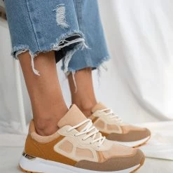 ΧΟΝΔΡΙΚΟ ΕΜΠΟΡΙΟ 😍 The Fashion Project 👟 Sneakers Suede σε συνδυασμούς χρωμάτων - Τάουπε 🔥 15 ΧΟΝΔΡΙΚΟ ΕΜΠΟΡΙΟ 😍 The Fashion Project 👟 Sneakers Suede σε συνδυασμούς χρωμάτων - Τάουπε 🔥 -Sneakers Κατάστημα sneakers suede se sunduasmous xrwmatwn 99945 wkru