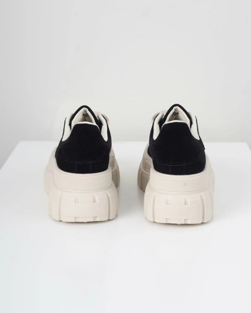 Συμφωνίες 🎉 The Fashion Project 👟 Sneakers Flatforms Suede - Μαύρο 💯 10 Συμφωνίες 🎉 The Fashion Project 👟 Sneakers Flatforms Suede - Μαύρο 💯 - Image 8