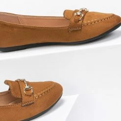 Best Pirce ✨ The Fashion Project Loafers Suede με μεταλλική αγκράφα - Ταμπά 🔔 8 Best Pirce ✨ The Fashion Project Loafers Suede με μεταλλική αγκράφα - Ταμπά 🔔 -Sneakers Κατάστημα suede loafers me metalliki agkrafa 86055 2ucb