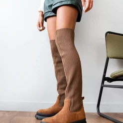 Τοπ 10 ⌛ The Fashion Project Μπότες κάλτσα πάνω από το γόνατο - Ταμπά 👏