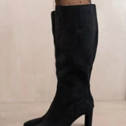 ΧΟΝΔΡΙΚΟ ΕΜΠΟΡΙΟ ✔️ The Fashion Project Μπότες Suede με φαρδύ τακούνι - Μαύρο ⌛ 13 ΧΟΝΔΡΙΚΟ ΕΜΠΟΡΙΟ ✔️ The Fashion Project Μπότες Suede με φαρδύ τακούνι - Μαύρο ⌛ -Sneakers Κατάστημα suede mpotes me fardu takouni 95728 lwho