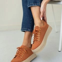 Flash Sale 🌟 The Fashion Project 👟 Sneakers Flatforms Suede - Κεραμιδί ⭐ 12 Flash Sale 🌟 The Fashion Project 👟 Sneakers Flatforms Suede - Κεραμιδί ⭐ -Sneakers Κατάστημα suede sneakers me dipli sola 100156 11ai