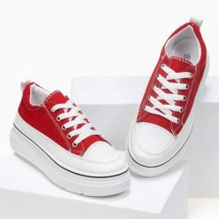 Αγορά 🧨 The Fashion Project 👟 Sneakers πάνινα με εφέ ραφές - Κόκκινο 🌟 11 Αγορά 🧨 The Fashion Project 👟 Sneakers πάνινα με εφέ ραφές - Κόκκινο 🌟 -Sneakers Κατάστημα ufasmatina sneakers me efe rafes sti sola 87567 7hc2