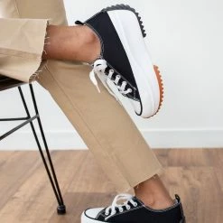 Ολοκαίνουργιο 🛒 The Fashion Project Υφασμάτινα 👟 Sneakers με ιδιαίτερη σόλα - Μαύρο 🎉 -Sneakers Κατάστημα ufasmatina sneakers me idiaiteri sola 86981 xzgt